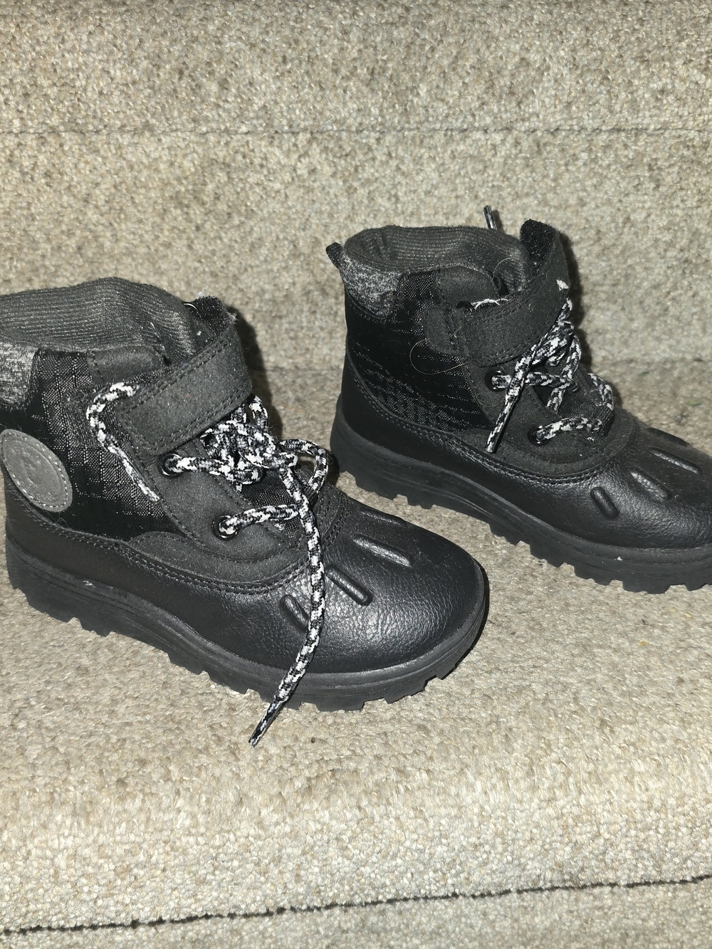 Carter's Black All-Weather Ankle Boots